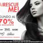 Promoción Sally Beauty Rescate de Cabello: 70% de descuento en el segundo tratamiento o abrillantador