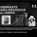 Promoción Under Armour Regreso a Clases: mochila Gratis en compras de $2,999