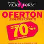 Promoción Vicky Form Ofertón: hasta 70% de descuento en lencería y corsetería