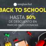 Promoción de Regreso a Clases Sunglass Hut: hasta 50% de descuento en lentes de sol
