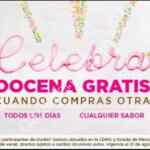 Promoción Dunkin Donuts de 2x1 en docenas de donas durante agosto