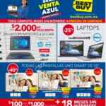 Venta Azul Best Buy del 9 al 15 de agosto 2018: $100 en cupones por cada $1,000 de compra + 18 MSI