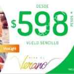 Promoción de la semana Vivaaerobus: Vuelos sencillos desde $598 pesos