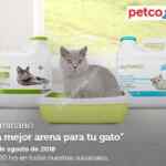 En Petco Seminario gratuito "La mejor arena para tu gato" hoy sábado