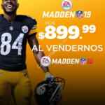 Promoción Madden 19 Gamers Retail: $500 de descuento si les vendes tu Madden 18
