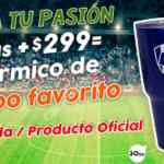 Promoción Oxxo Gas canje de vasos térmicos de Tigres y Rayados de Monterrey