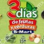 Ofertas S-Mart frutas y verduras del 28 al 30 de agosto 2018