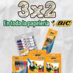 Promoción Woolworth Regreso a Clases: 3x2 en toda la papelería marca BIC