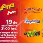 Boletos Gratis para el Ke Buena Fest 2018 en Rodeo Santa Fe presentando imagen