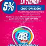 Cupón Famsa 48 Aniversario de 5% de descuento adicional en toda la tienda