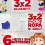 En Baby Creysi 3x2 en calcetería y ropa interior y hasta 6 msi