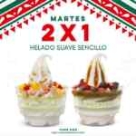 En Nutrisa 2x1 en helado suave sencillo hoy martes 11 de septiembre