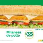 En nuevo sub de milanesa de pollo a sólo $35