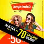 En ópticas Más Visión hasta 70% de descuento en lentes de sol