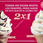 Hora del Frappé El Globo: 2x1 en frappés y frappuccinos de lunes a viernes de 4:00 a 6:00 PM