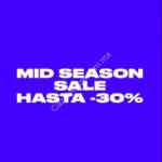 Mid Season Sale Bershka: Hasta 30% de descuento