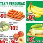 Ofertas HEB en frutas y verduras 7 Días de Precios Bajos del 4 al 10 de septiembre 2018