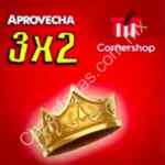 Promoción Carlos V 13 de septiembre: 3x2 pidiendo en Cornershop