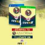 Promoción Club América Abono Azulcrema: videojuego FIFA18 Gratis al comprar un abono