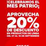 Promoción Crocs Septiembre mes Patrio: 20% de descuento en calzado de línea