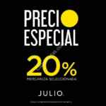Promoción Julio Puntos Amarillos: 20% de descuento en mercancía seleccionada