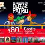 Promoción Turibus Disfraz Patrio 2018: Entrada GRATIS si vas disfrazado