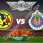 Promoción Wingstop América vs. Chivas: jarra de cerveza a $99 durante el partido
