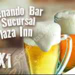 Promoción apertura del bar en Chazz Plaza Inn: 2x1 en todas las bebidas