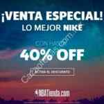 Venta Especial Nike de la Tienda NBA: Hasta 40% de descuento en todo Nike