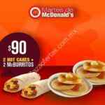 Cupones Martes de McDonalds 4 de septiembre 2018