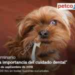 En Petco Seminarios Gratis para mascotas este 29 y 30 de septiembre 2018