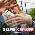 Promoción Selfie Express: Tómate una foto en probadores y recibe 15% de descuento adicional