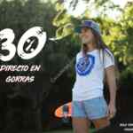 En Squalo 30% de descuento directo en gorras
