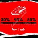 Promoción TAF Puma 70 Aniversario: del 30% al 50% de descuento en todos los productos Puma