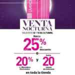 Venta Nocturna Liverpool 12 y 13 de octubre 2018: hasta 25% de descuento o 20% en monedero + 18 MSI