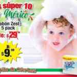 En Waldos 5 pack de jabones Zest a $9.99 pesos