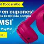 Promoción Best Buy Paypal: $200 en cupones por cada $2,000 + 18 MSI hoy 2 de octubre