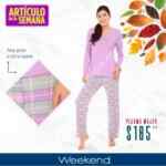 Artículo de la Semana Suburbia: Pijamas Weekend a sólo $185