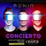 Boletos Gratis para el concierto de Moenia comprando $500 en Gran Chapur