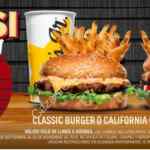 Clasi Combos Carls Jr a sólo $79 cada uno de lunes a viernes