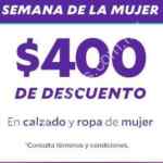 Código Innovasport Semana de la Mujer de $400 de descuento en compras de $1,599 o más