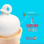 Cupón Dairy Queen cono de helado GRATIS en Sentura Centro Comercial Tlalnepantla