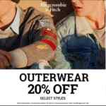 En Abercrombie & Fitch 20% de descuento en outwear