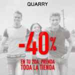 En Quarry Jeans 40% de descuento en toda la tienda