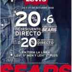 En Sears 20% de descuento adicional en ropa Levis Men y Levis Plus