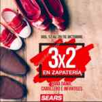 En Sears 3x2 en zapatos para toda la familia y 30% de descuento en línea