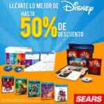 En Sears hasta 50% de descuento en películas de Disney