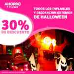 En Soriana 30% de descuento en decoración e inflables de Halloween