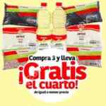 En Soriana 4x3 en arroz, frijol y aceite marca Soriana