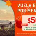 En Viva Aerobus Venta de Otoño con vuelos sencillos por menos de $500